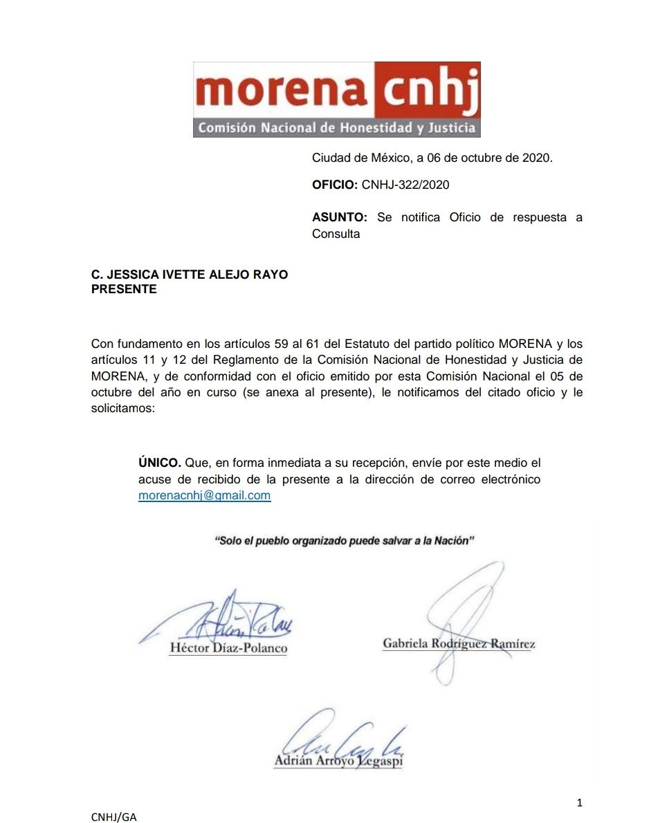 Usurpa Marcial Rodríguez funciones de presidente de Morena en Guerrero, denuncia consejera