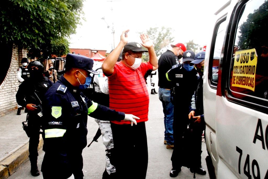 El Estado de México combate con firmeza el robo al transporte público
