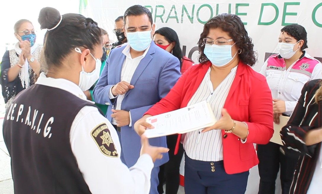 Capacitan a policías municipales de Chimalhuacan,  para mejorar atención a víctimas de violencia