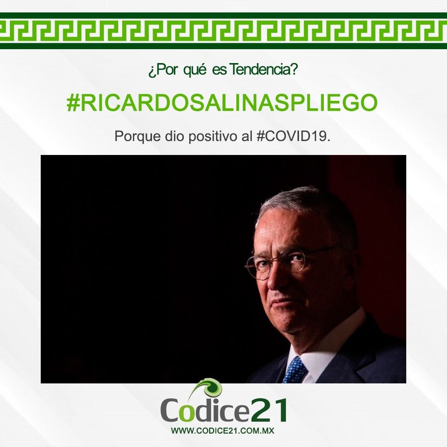 Ricardo Salinas Pliego dio positivo a covid19