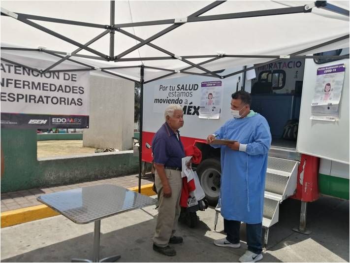 Brinda sector #Salud mexiquense  más de #70 mil atenciones a través  de unidades  moviles