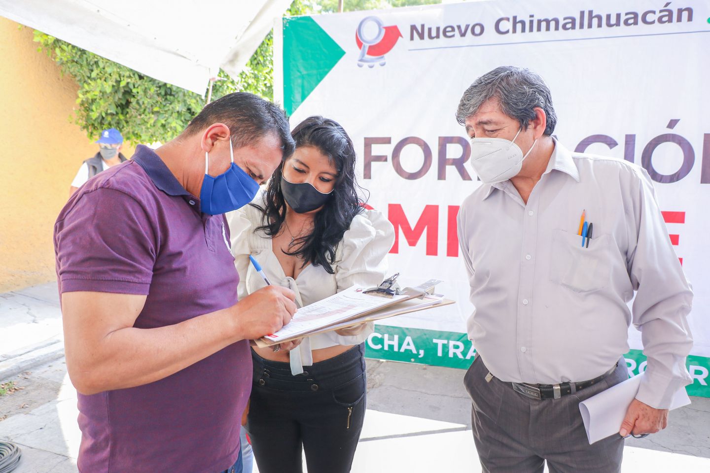 #Gobierno de Chimalhuacán amplió la  red hidráulica en Santa María Nativitas

 