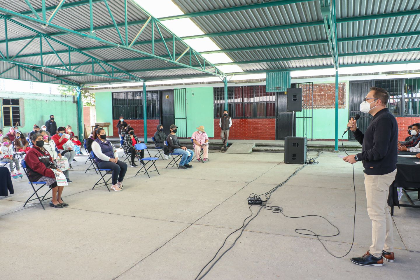 #El gobierno de Chimalhuacán rehabilita escuelas de Acuitlapilco y Copalera
