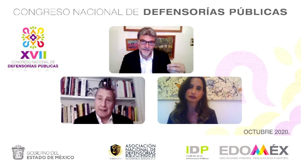 Concluye el XVII Congreso Nacional de Defensorías Públicas virtual