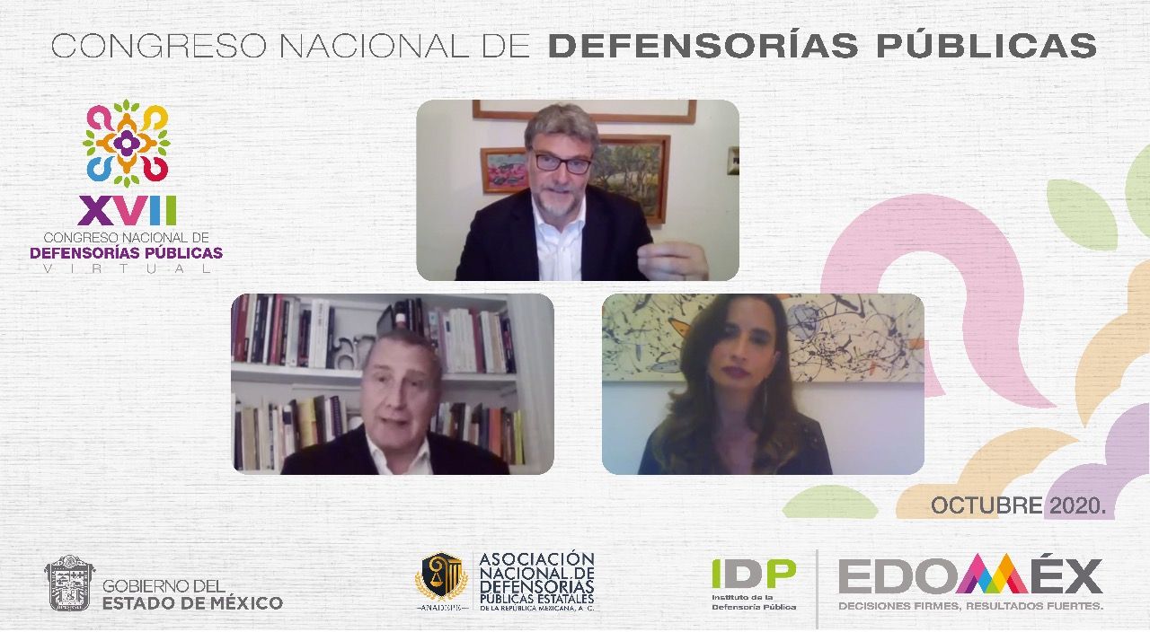 Concluye XVII Congreso Nacional de Defensorías Públicas Virtual