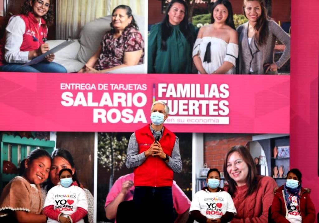 Alfredo del Mazo indica que se puede detectar o descartar el cáncer de mama de las beneficiarias del Salario Rosa con mastografías gratuitas 