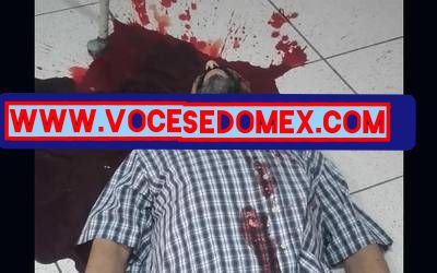 Dos balazos en la cabeza mataron a hombre  en  espera de un médico, en Chimalhuacán 