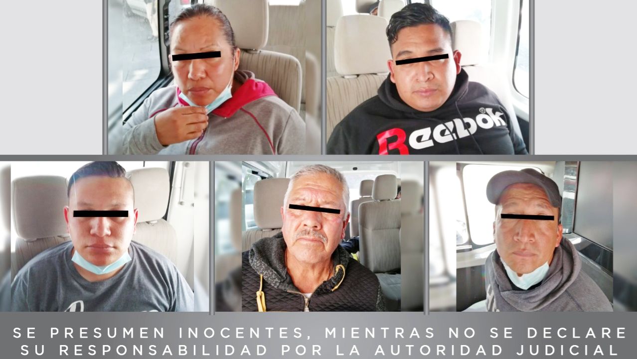 Detiene la FGJEM a 5 policías municipales de Teoloyucan investigados por secuestro Exprés