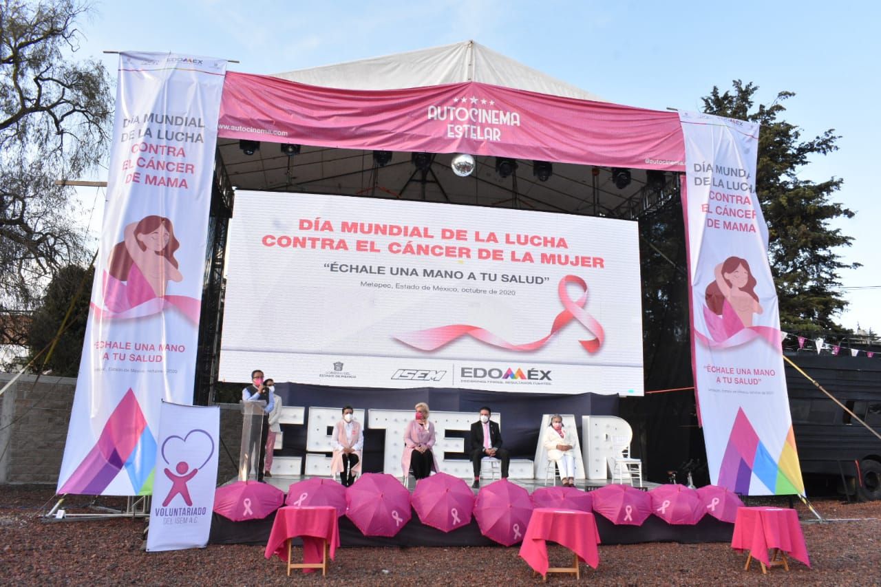 Conmemora ISEM mes de sensibilización sobre el cáncer de mama