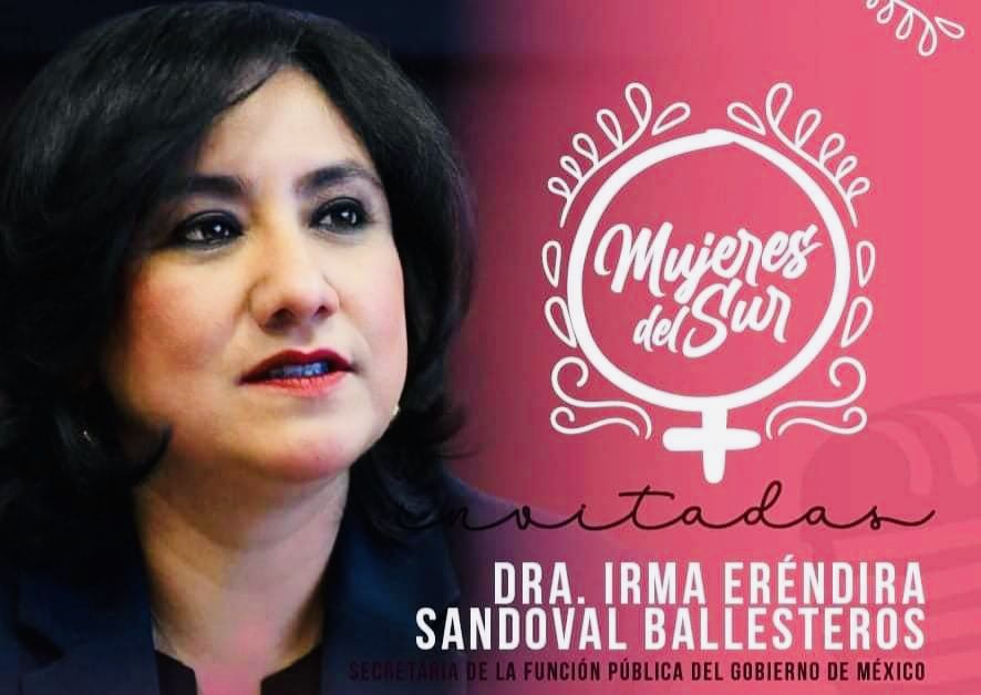 El gobierno de Andrés Manuel López Obrador ha dado justicia a las mujeres: Irma Eréndira Sandoval 