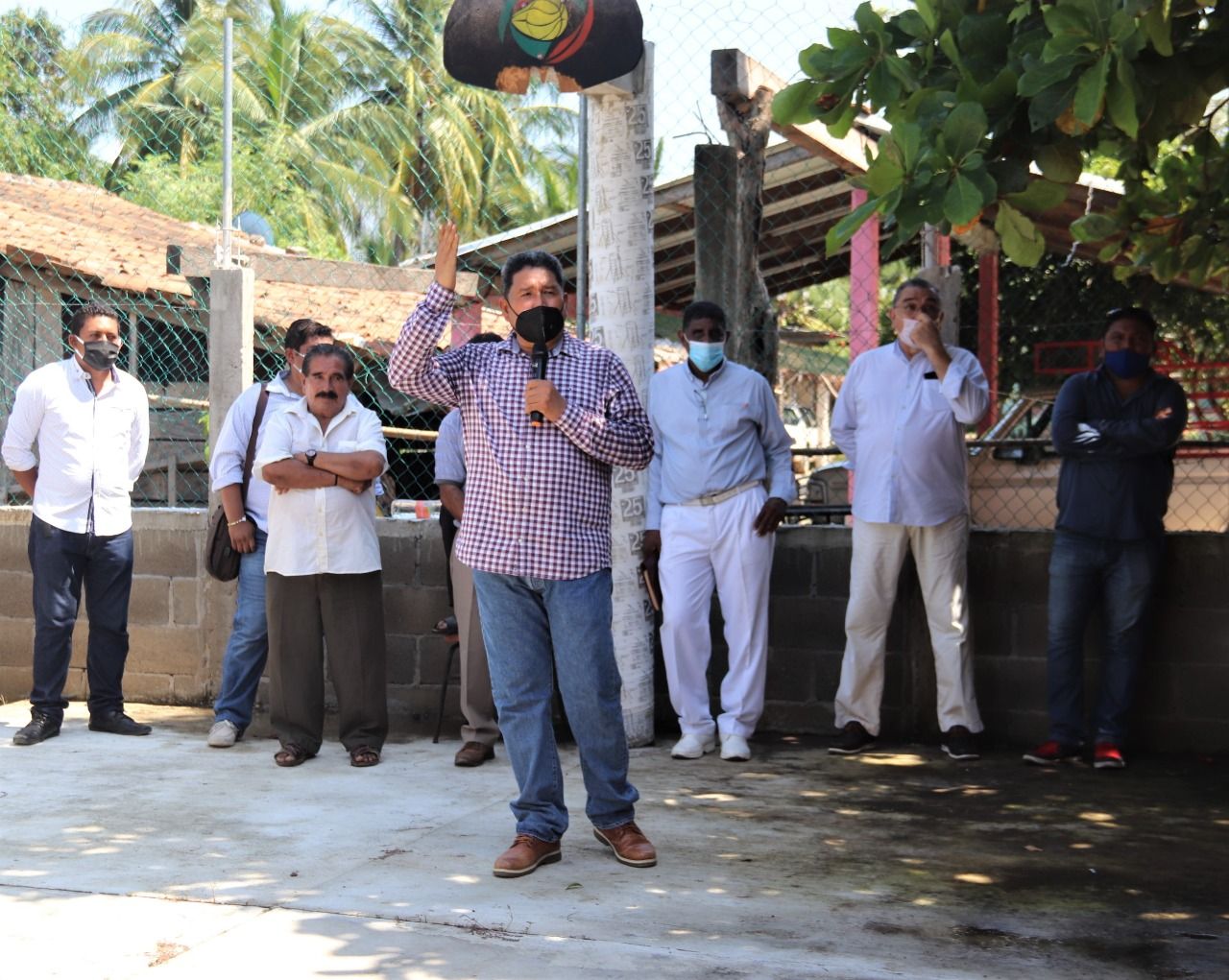 Anuncia Tomás Hernández Palma obras y acciones en beneficio de varias localidades de San Marcos 