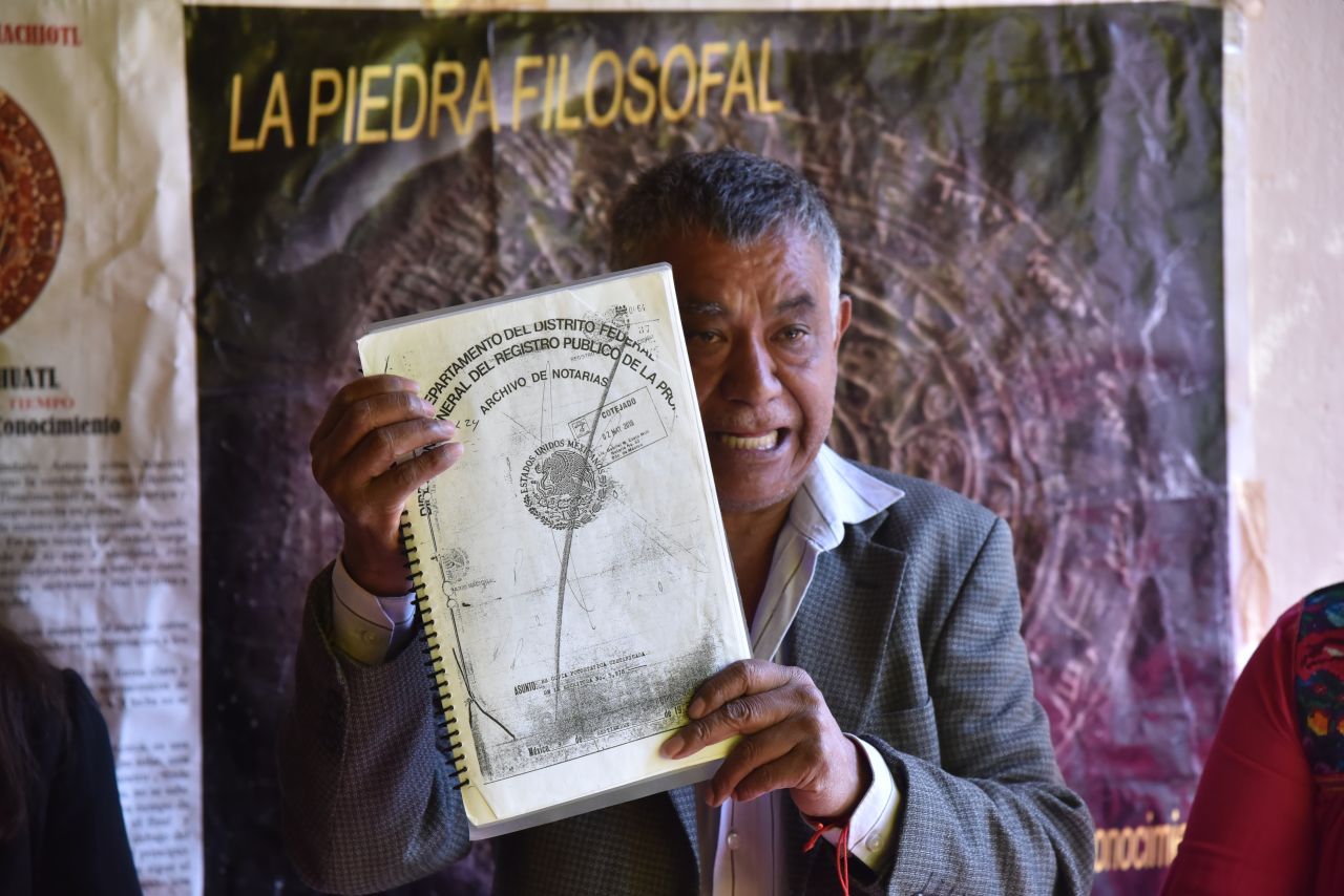 Indígenas exigen juicio político contra Peña Nieto, Eruviel Avila y Alfredo del Mazo Masa por la autopista Naucalpan-Toluca 