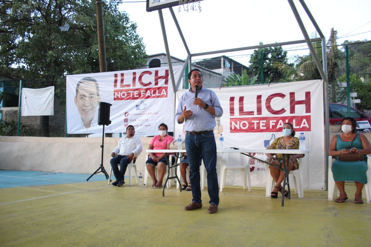 Sociedad y gobierno regeneraremos Acapulco: iIlich Lozano