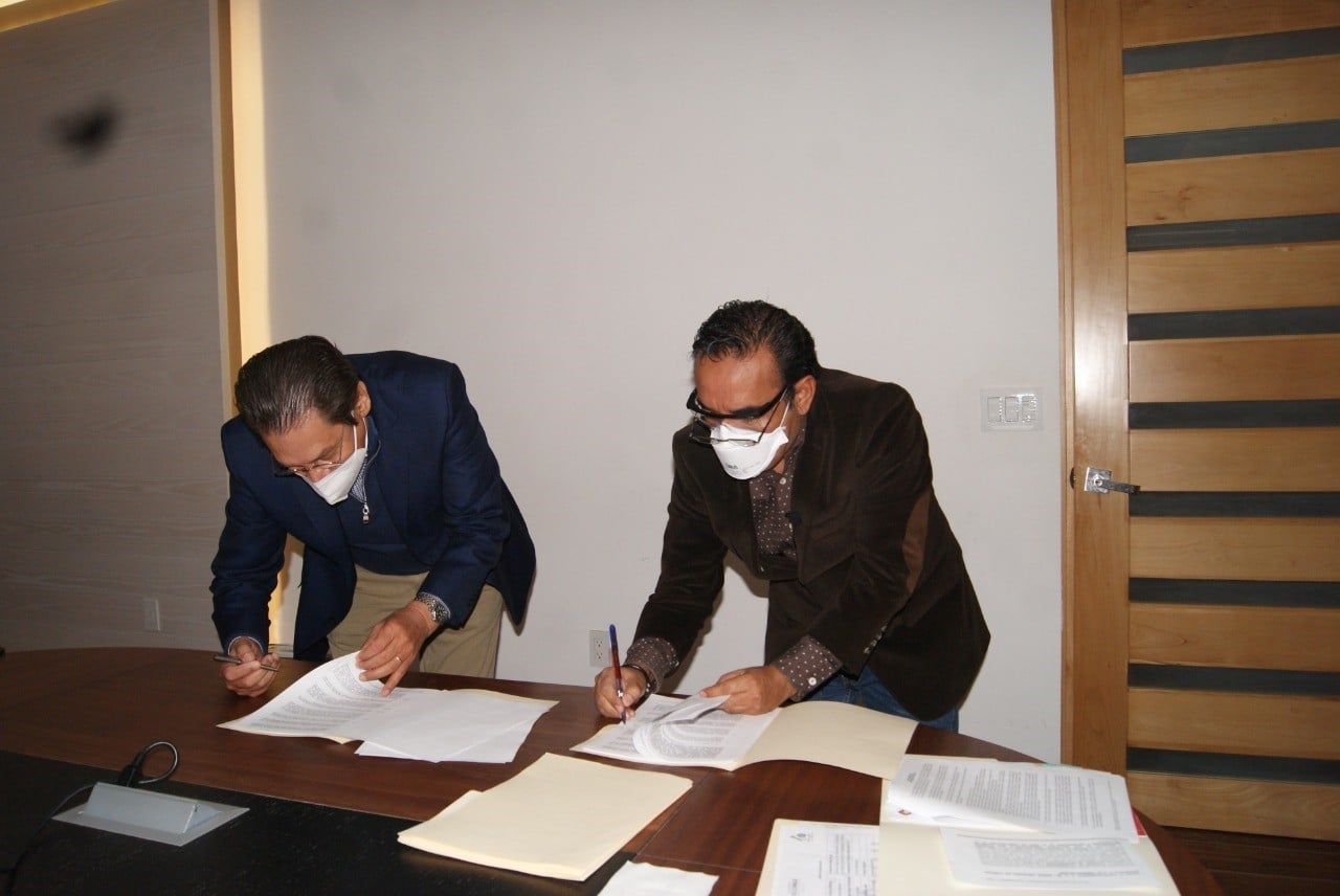 Signa Gobierno de Valle de Chalco convenio con el INAH