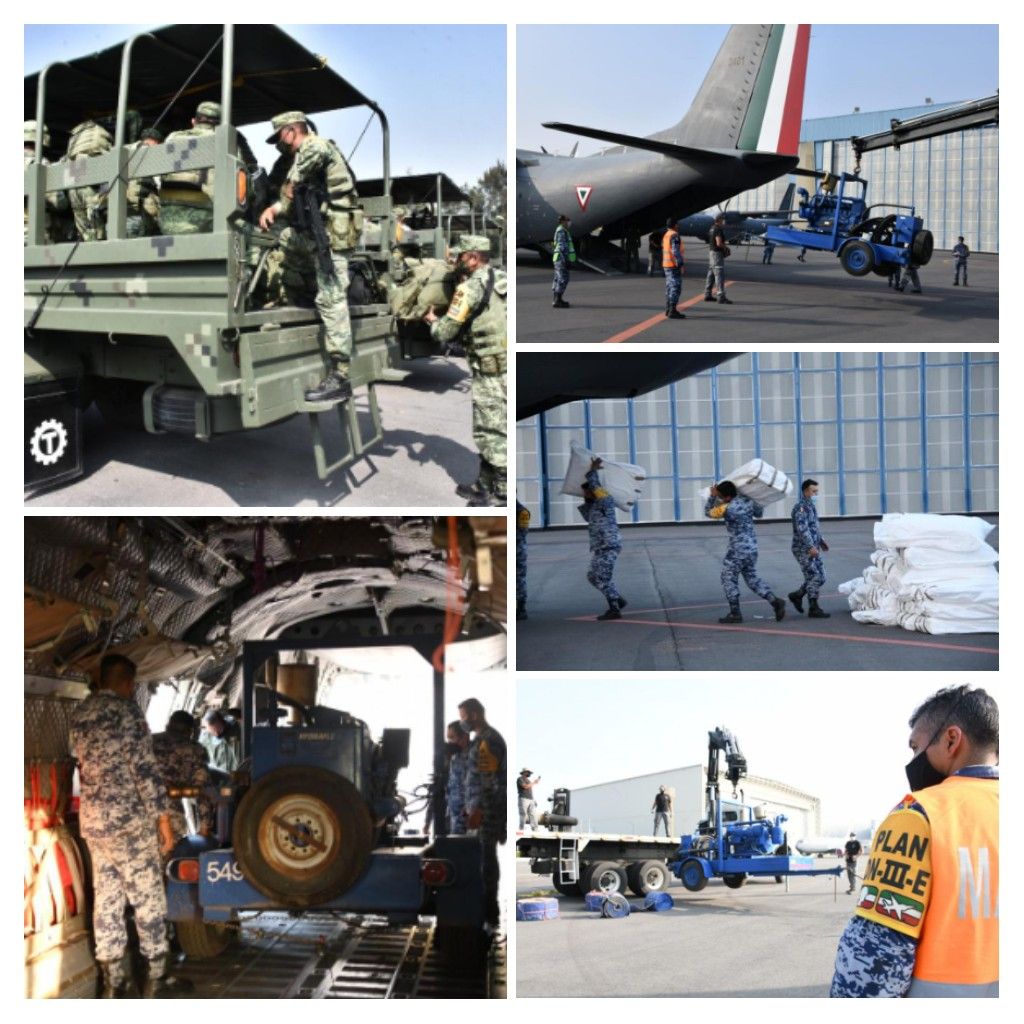 Ejército y Fuerza Aérea implementan Plan DN-III-E, en su Fase de AUXILIO para Tabasco