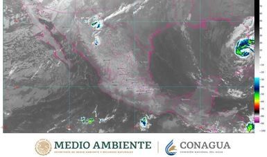 Lluvias fuertes, se pronostican para regiones de Chiapas, Oaxaca, Quintana Roo y Yucatán