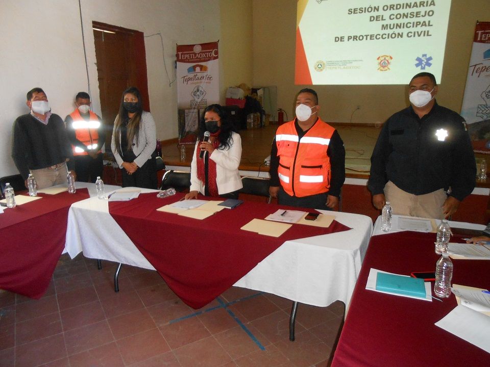 Autoridades presentan rutas de evacuación y ’Atlas de Riesgos’ en Tepetlaoxtoc