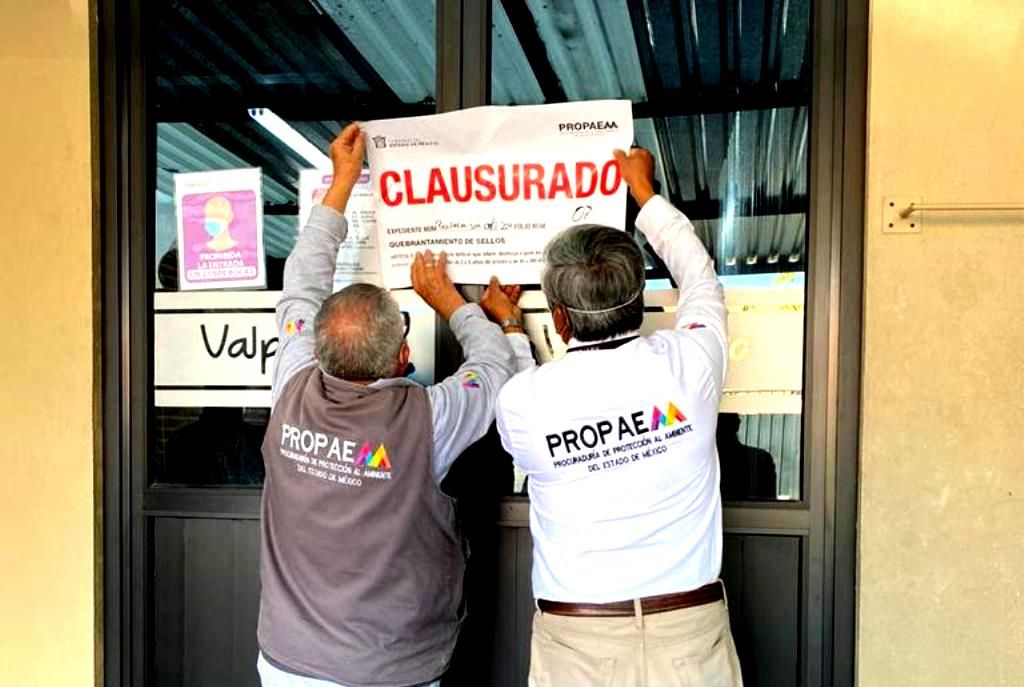 La Procuraduría Ambiental clausura tres construcciones en Toluca