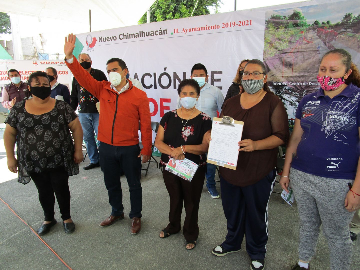 #En Chimalhuacán Invertiremos en obras de infraestructura sanitaria en Xaltipac y Saraperos