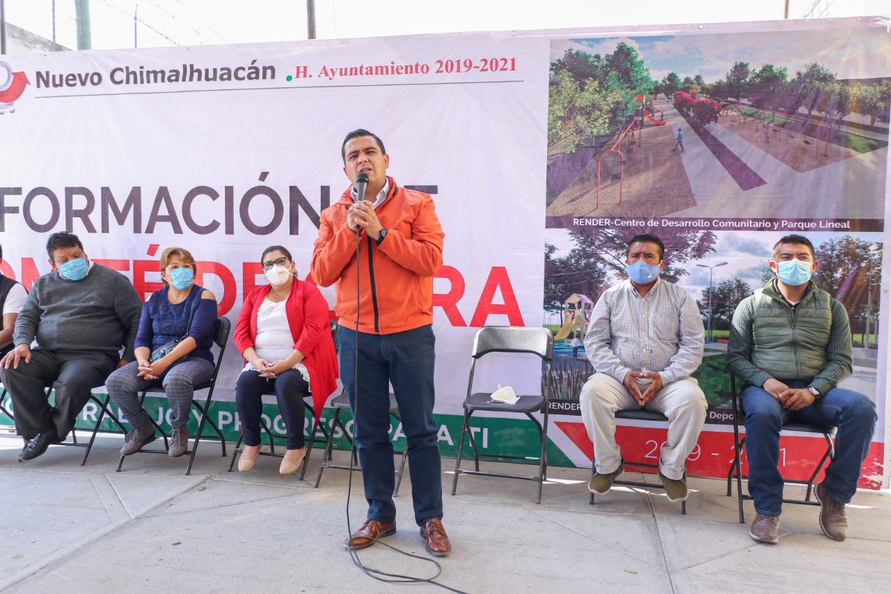 Los comités de obra son muestra de transparencia y rendición de cuentas: JTRB, en Chimalhuacan 