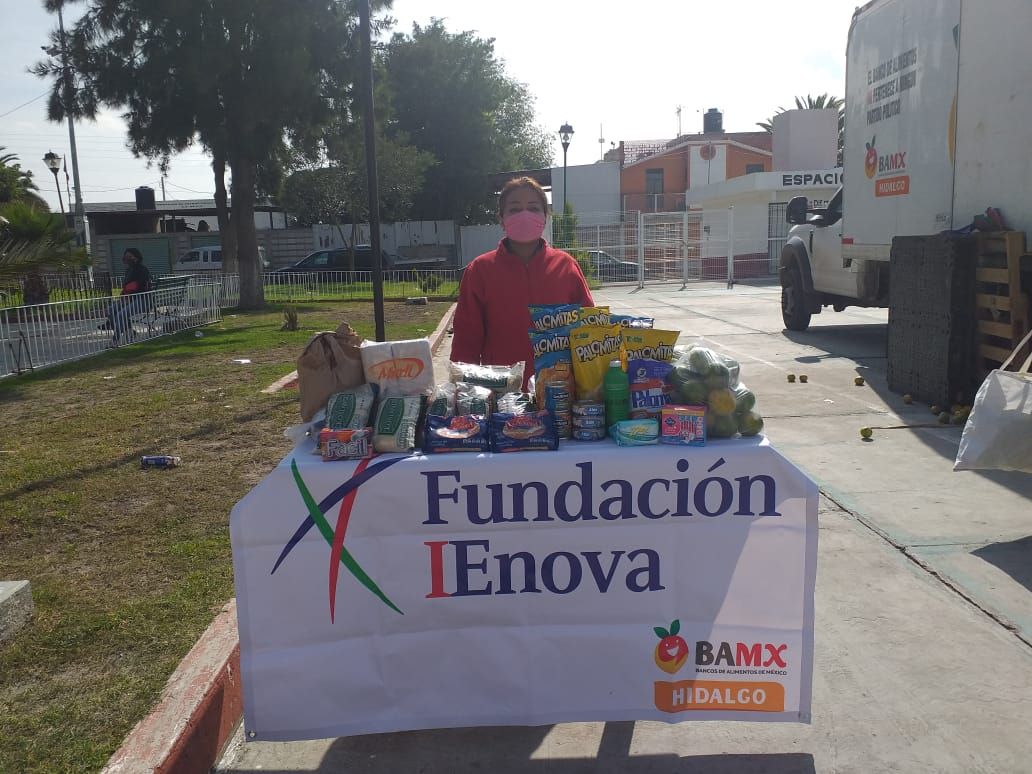 Resultados de la campaña solidaria de IEnova y Fundación IEnova en Hidalgo ante la pandemia