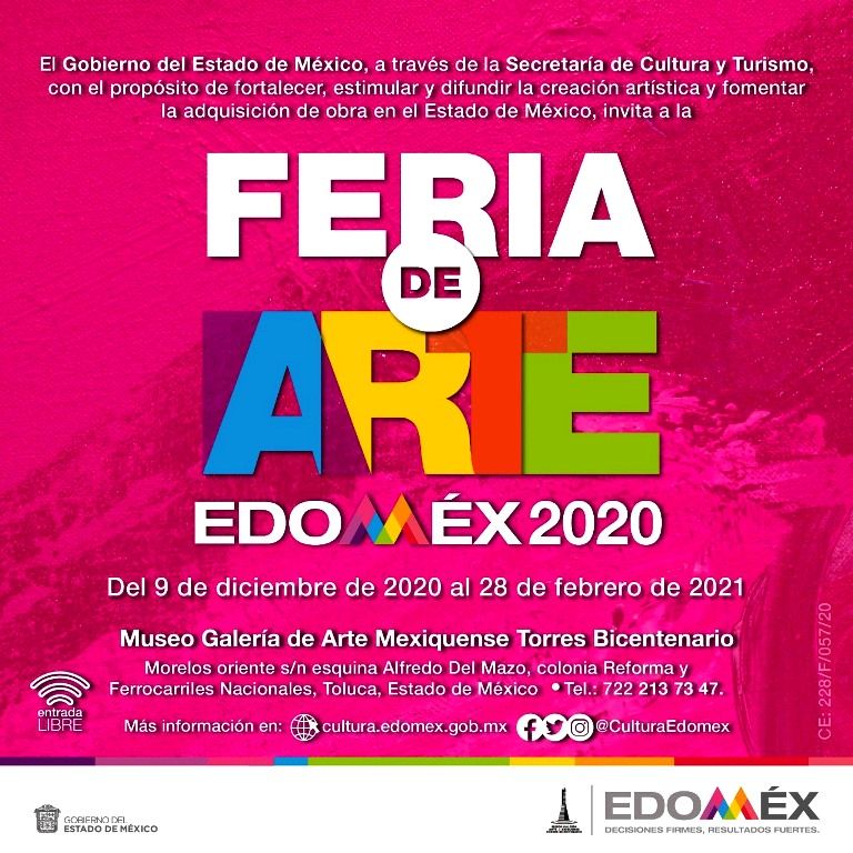 El GEM promueve trabajo de creadores a través de la ’Feria de Arte Edoméx 2020’