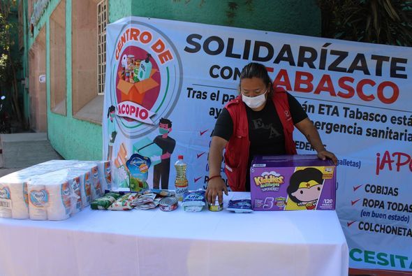 Chimalhuacan se solidariza con Tabasco
