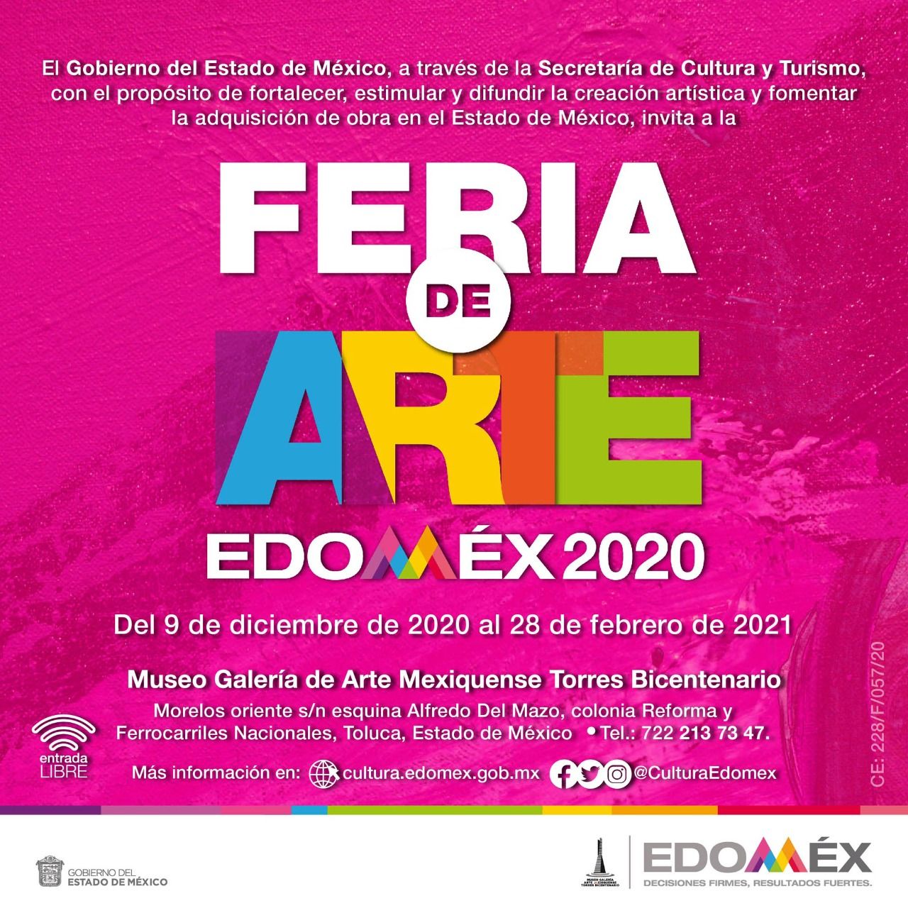 Promueve GEM trabajo de creadores a través de la ’Feria de Arte EDOMÉX 2020’