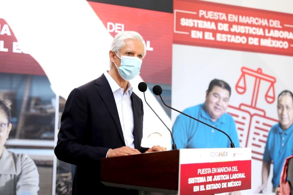 Alfredo del Mazo señala que el Estado de México respalda la Reforma Laboral para fortalecer el bienestar, desarrollo y las oportunidades de los trabajadores