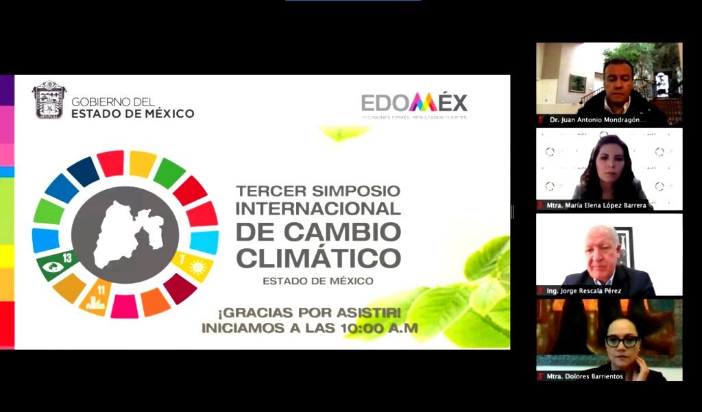 El Edoméx impulsa implementación de políticas ambientales en Tercer Simposio Internacional de Cambio Climático