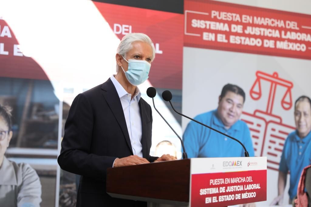 Señala Alfredo del Mazo que EDOMÉX respalda la reforma laboral para fortalecer el bienestar, desarrollo y las oportunidades de los trabajadores