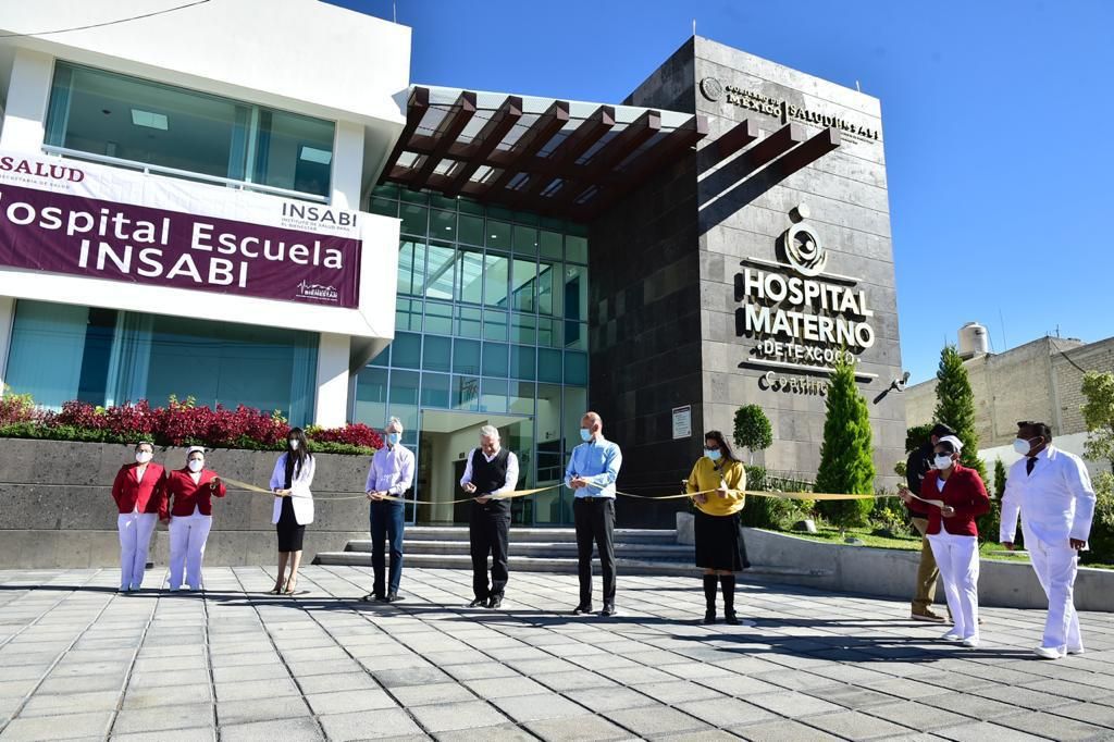 COMO UN HOSPITAL ESCUELA SE INAUGURA EL HOSPITAL MATERNO DE TEXCOCO EN COATLINCHAN

 