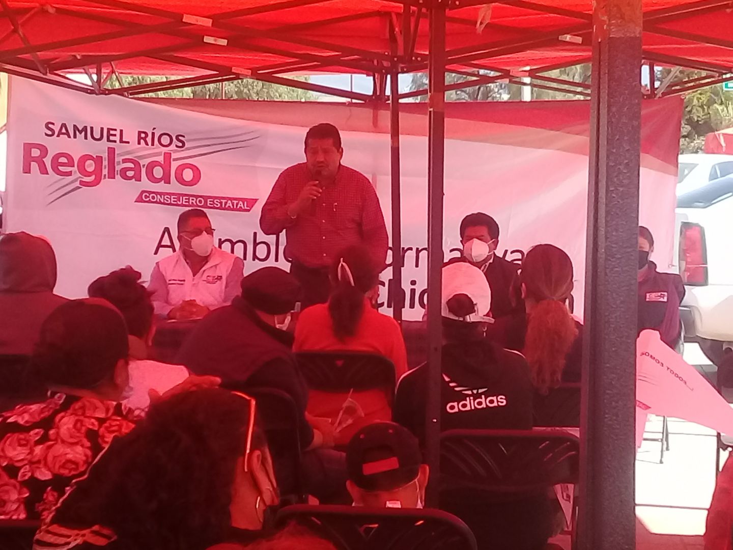 Habitantes de Chicoloapan #reciben en sus comunidades a Samuel Ríos Reglado: con gran #entusiasmo tras llevar a cabo las asambleas informativas 