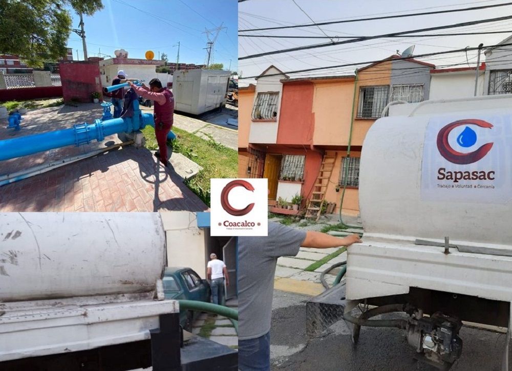 Se suma Gobierno de Coacalco a medidas por reducción de agua del Sistema Cutzamala