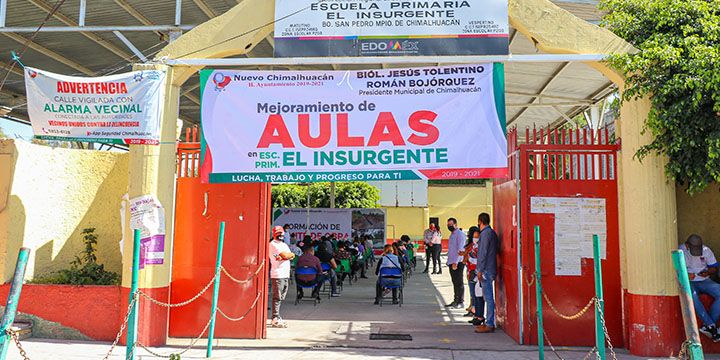 En Chimalhuacan invertir en la educacion favorece al desarollo de las comunidades: JTRB 