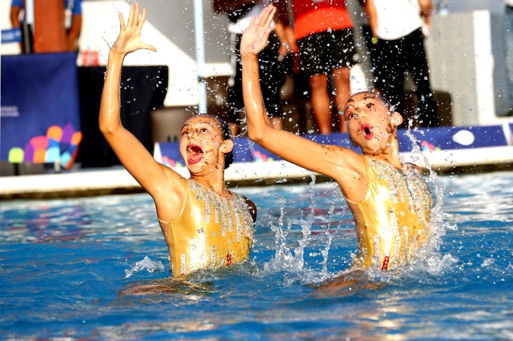 Las nadadoras artísticas mexiquenses mejoran sus rutinas para llegar a competencias internacionales