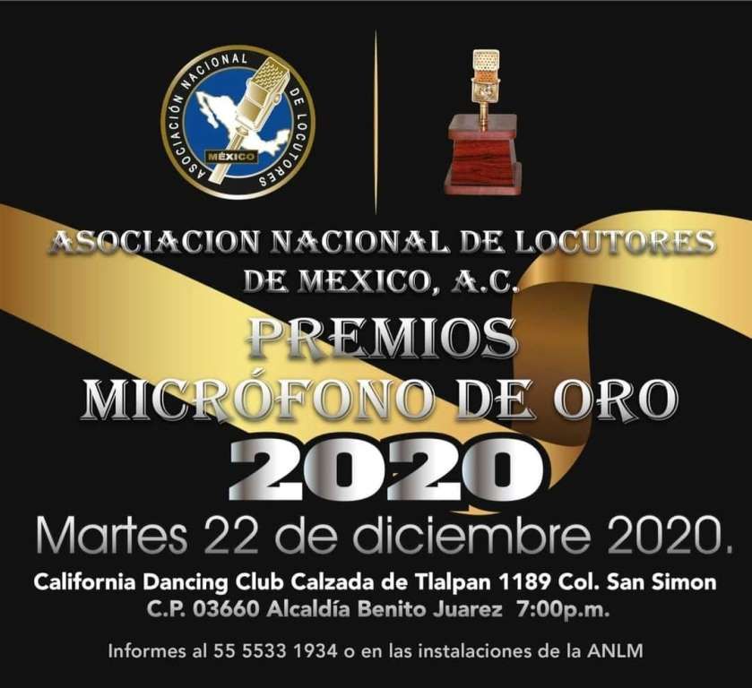 Entrega del Micrófono de Oro 2020