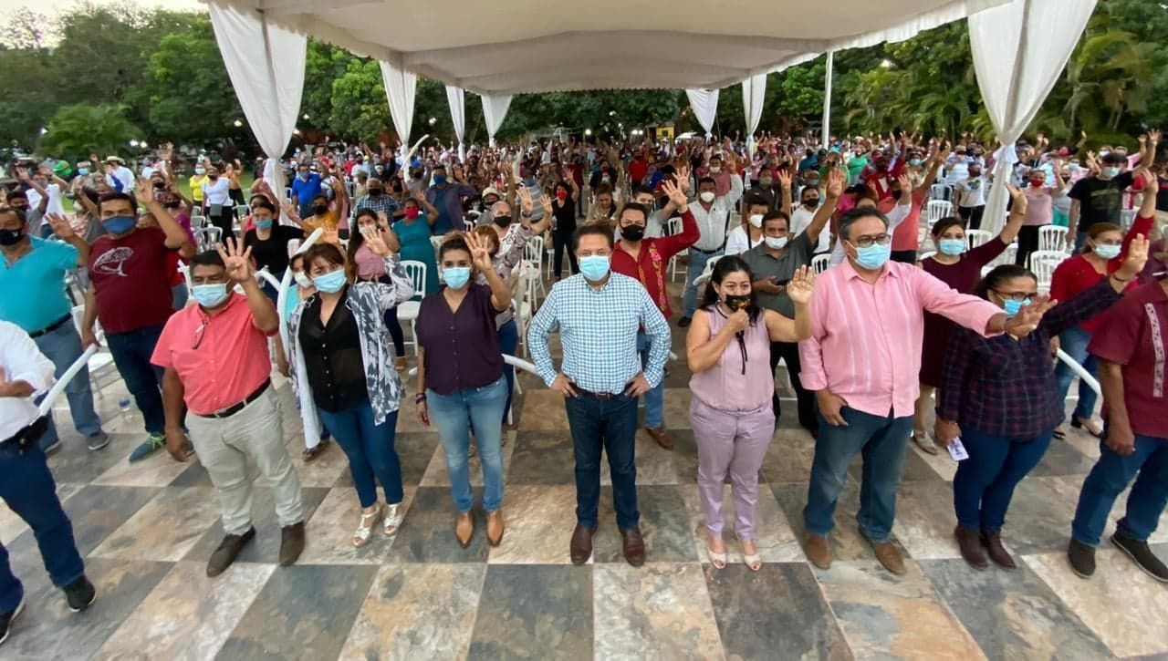 Sostiene Pablo Amílcar magnos encuentros ciudadanos en Iguala