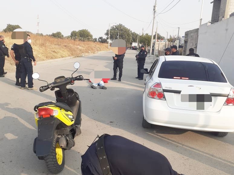 Enfrentamiento entre policías estatales y presuntos delincuente deja un muerto, en Zumpango