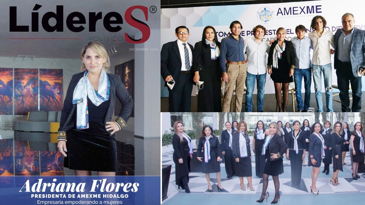 Adriana Flores Valencia y López.
Empresaria empoderando a las mujeres