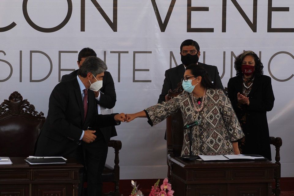 Alcaldesa Sandra Luz Falcón entregó fructífero segundo informe de labores