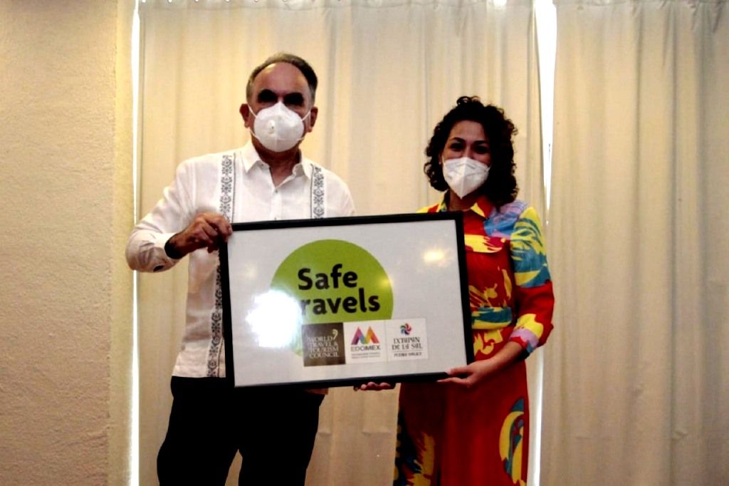 Ixtapan de La Sal recibe Sello Safe Traveles que lo avala como destino turístico seguro