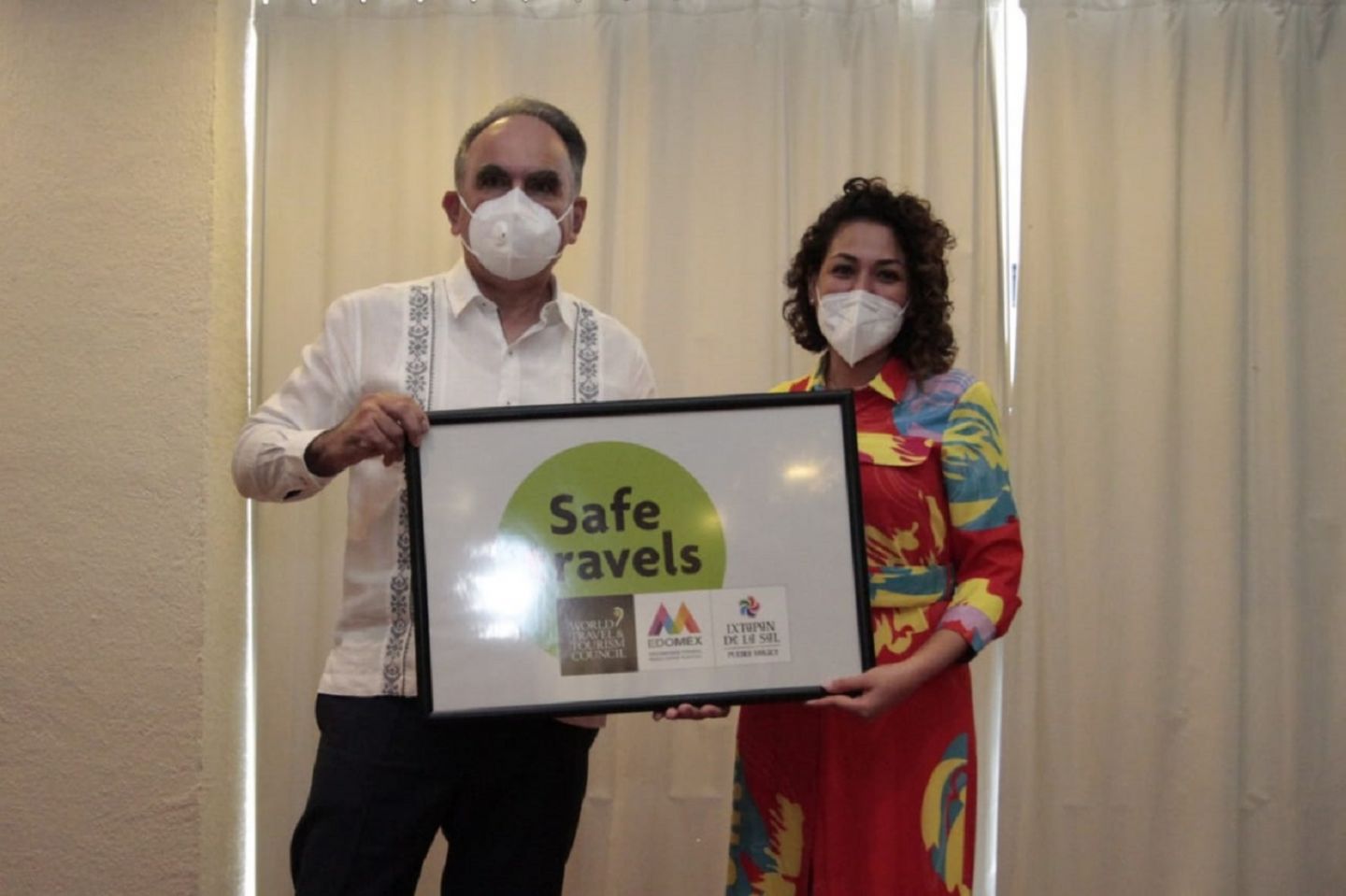 Recibe Ixtapan de la Sal selló SAFE TRAVELS que lo avala como destino turístico seguro 