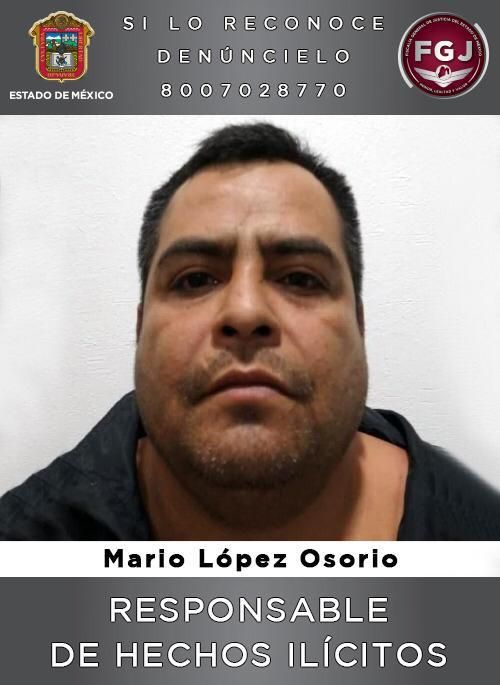 #Por secuestrar a un joven en Chicoloapan, Mario López Osorio aseguró 55 años de tambo