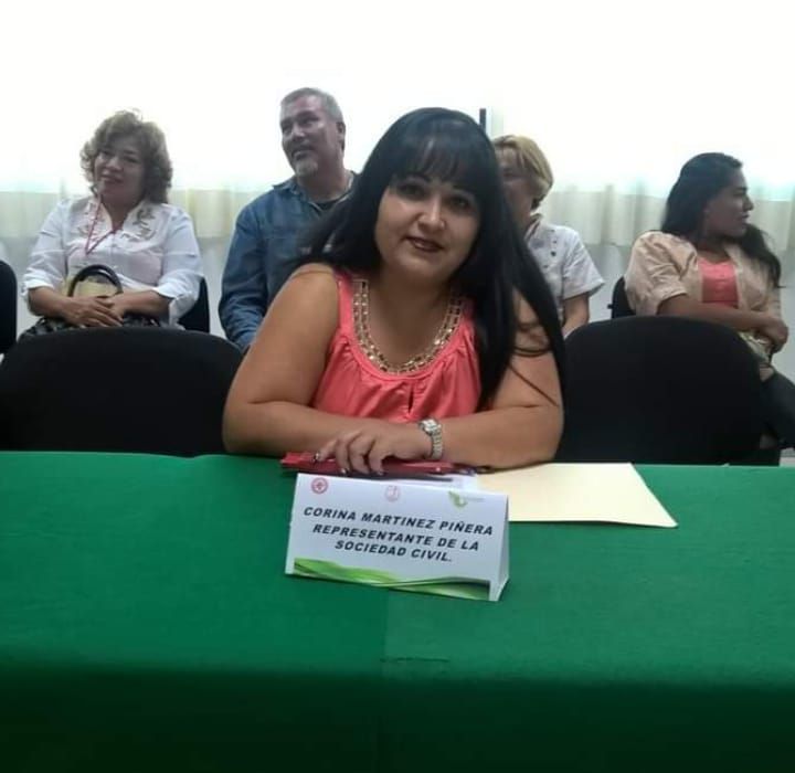 Corina Martínez  de la organización Piensa en Rosa resurge en Tecámac para apoyar a la mujer