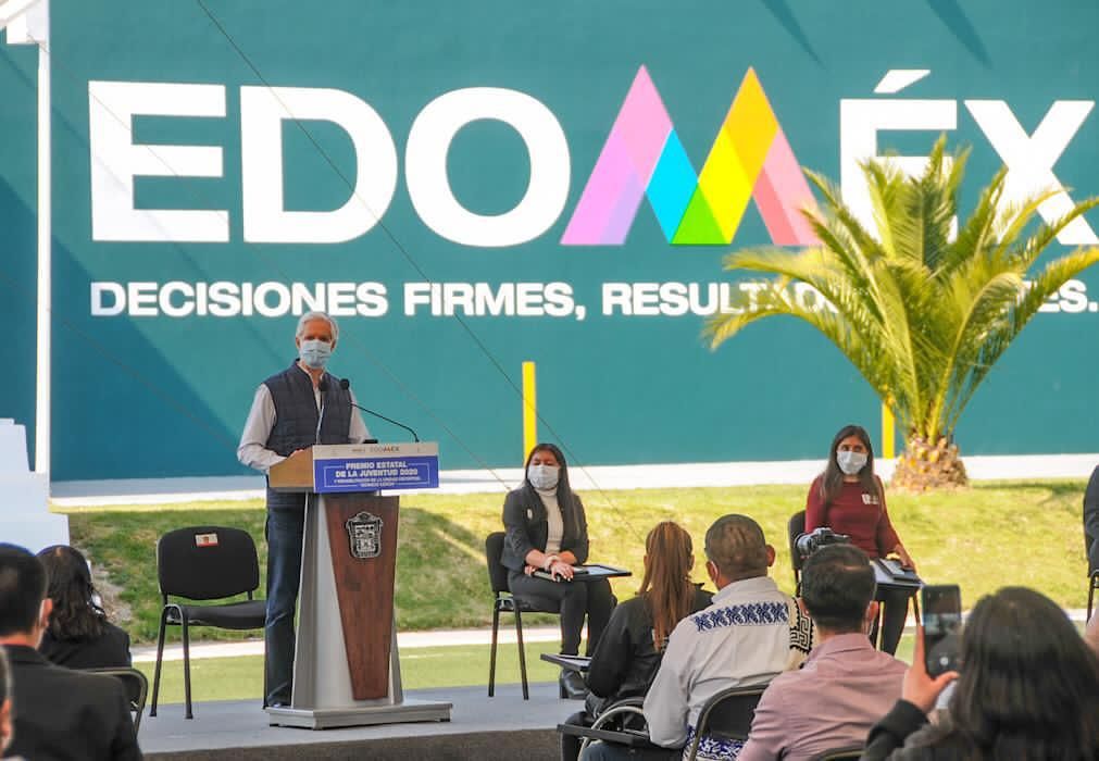 Reconoce #Alfredo del Mazo el esfuerzo y talento de los jóvenes  mexiquenses ganadores del premio estatal de la juventud  2020