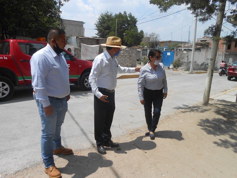 Alcalde Miguel Aguirre supervisa diversas obras para su conclusión