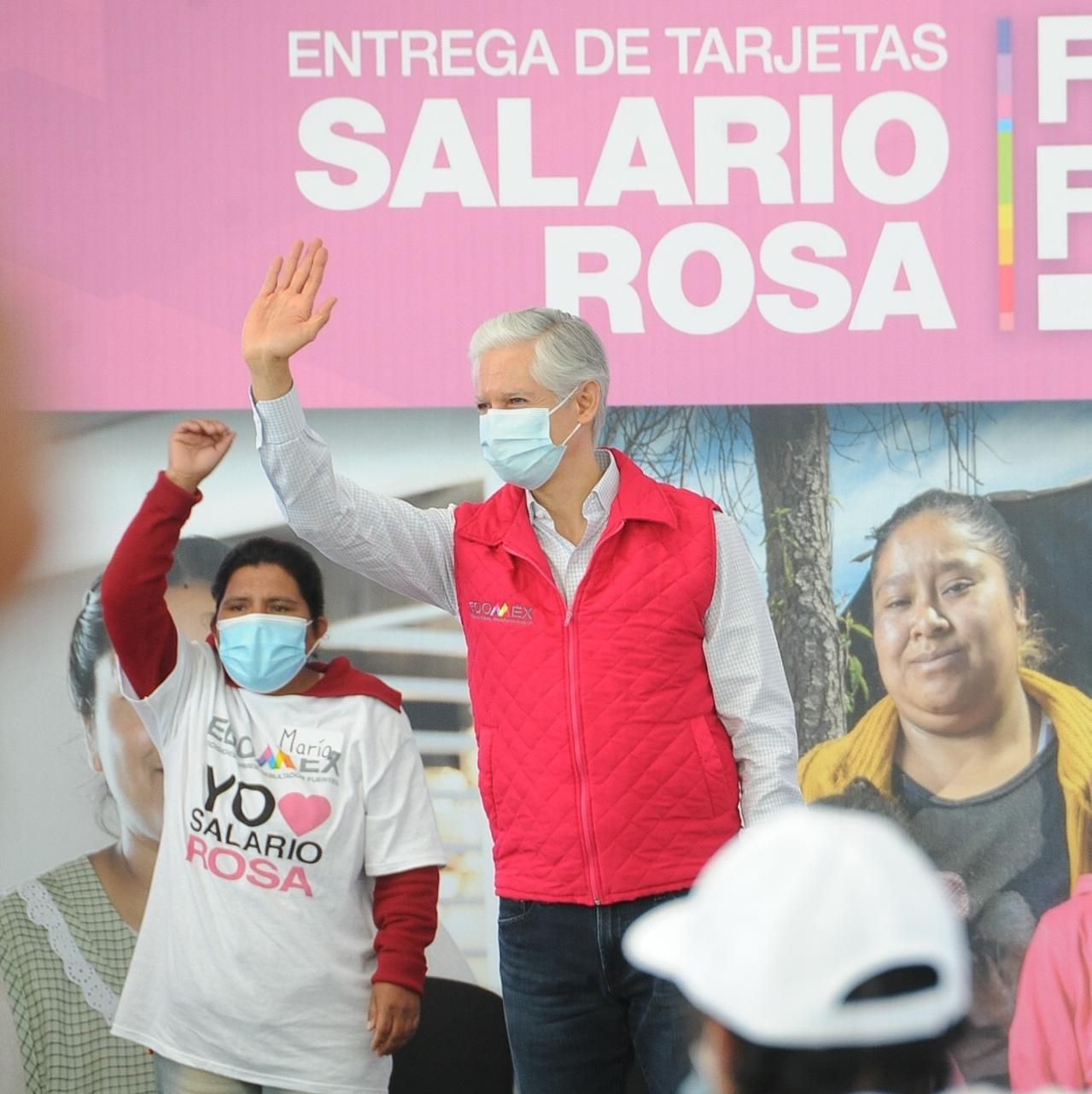 Apoya salario rosa a las amas de casa, quienes invierten esta ayuda en la economía familiar: Alfredo del Mazo