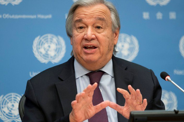 El secretario general de la ONU pidió a los gobernantes del mundo declarar un ’estado de emergencia climática’