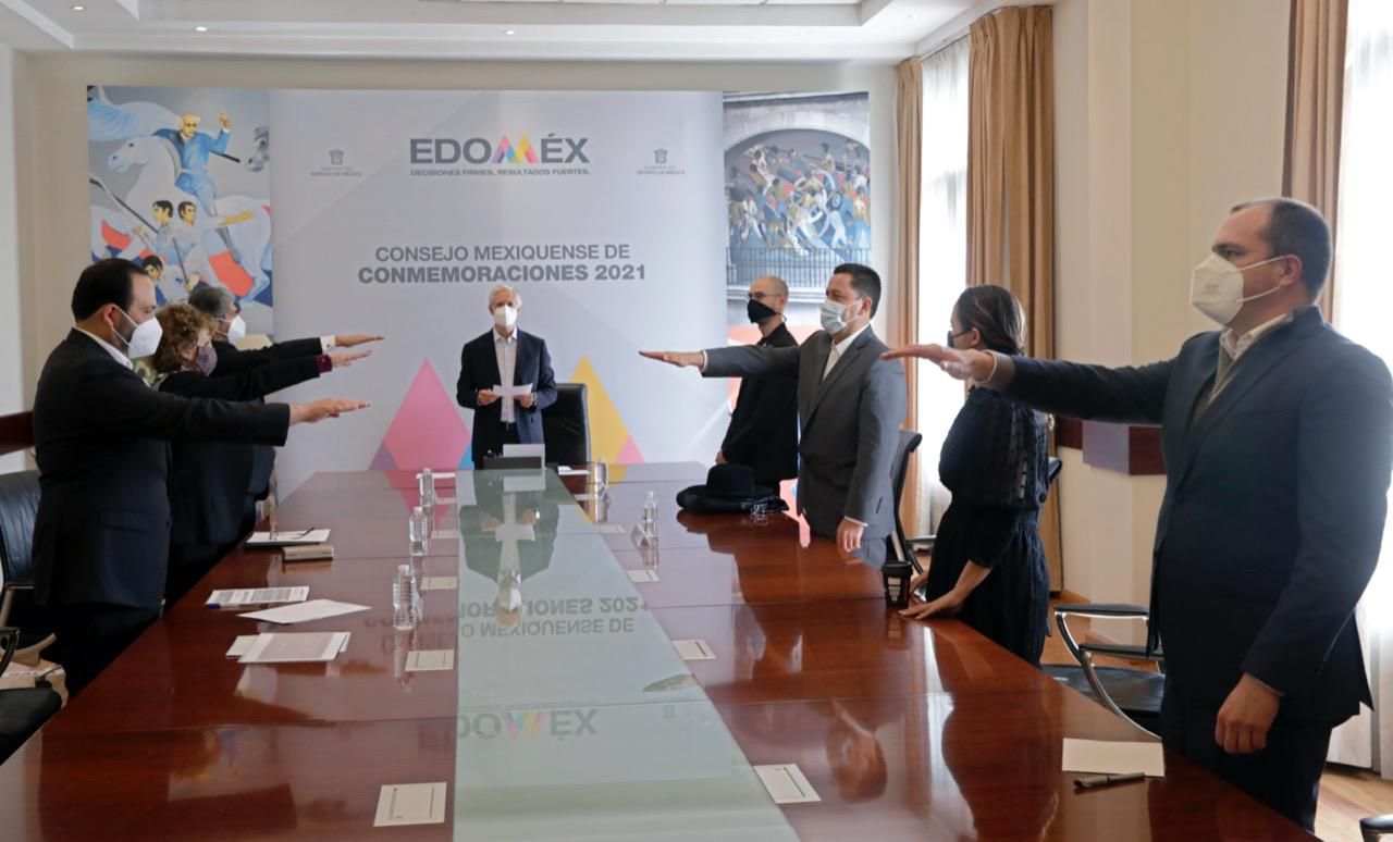 Encabezó el gobernador #Alfredo del Mazo instalación del #Consejo Mexiquense de Conmemoraciones 2021
